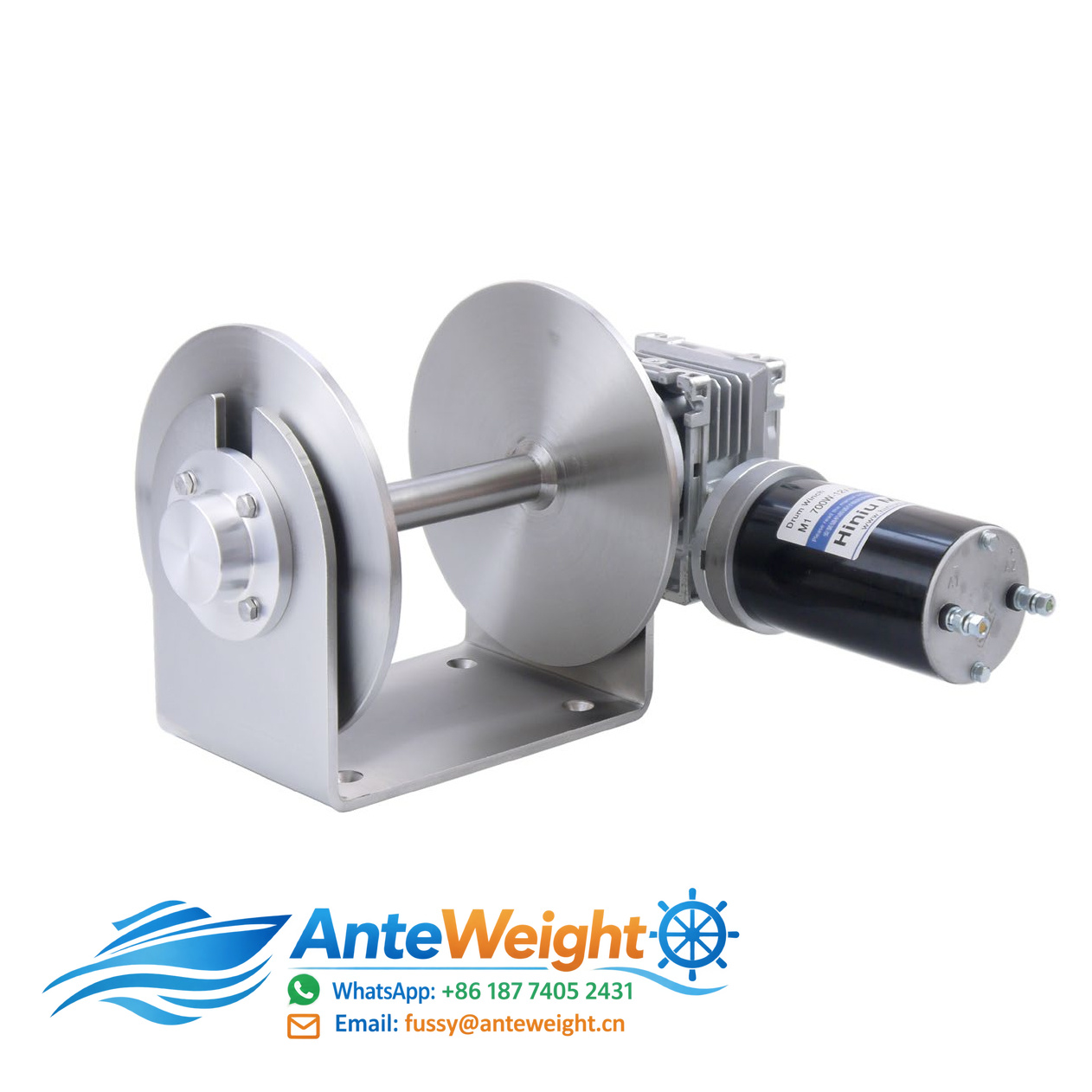 Fishing Boat Anchor Winch - Elektryczna wciągarka 12V ze stali nierdzewnej